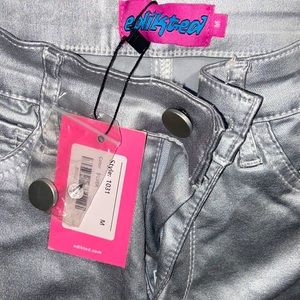 Edikted boot cut flare jeans high wasted